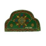 Multi Color hand Embossed  Elephant Face Wall Shelf - Image 4