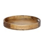 Mango Wood Round  Serving Tray - Image 3