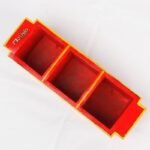 Mango Wood hand Painted  Knifes/ Spoon Holder - Image 2