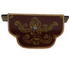 Multi Color Hand Embossed Elephant Face Wall Shelve - Image 4