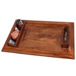 Mango Wood Rectangle Serving Tray - Image 3