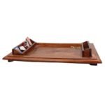 Mango Wood Rectangle Serving Tray - Image 4