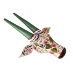 Wooden Cow head Wall Hanging - Image 3