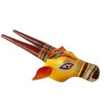 Wooden Cow head Wall Hanging - Image 2