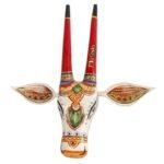 Wooden Cow head Wall Hanging - Image 2