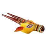 Wooden Cow head Wall Hanging - Image 3