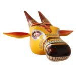 Wooden Cow head Wall Hanging - Image 4