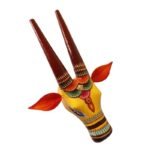 Wooden Cow head Wall Hanging