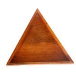 Mango Wood Triangle Serving Tray