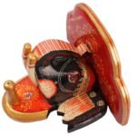 Multi Color hand Embossed  Elephant Face Wall Shelf - Image 2