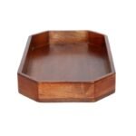 Mango Wood Eight Corner Serving Tray - Image 2